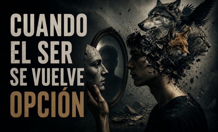 Cuando el ser se vuelve opción