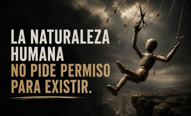 La naturaleza humana no es una opinión