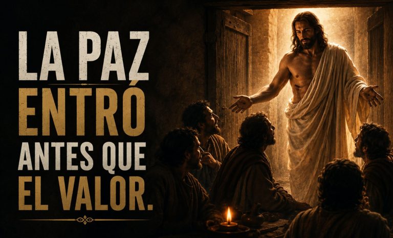 La primera palabra del resucitado...