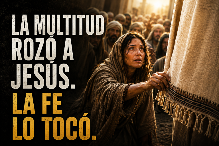 La fe que tocó a Cristo