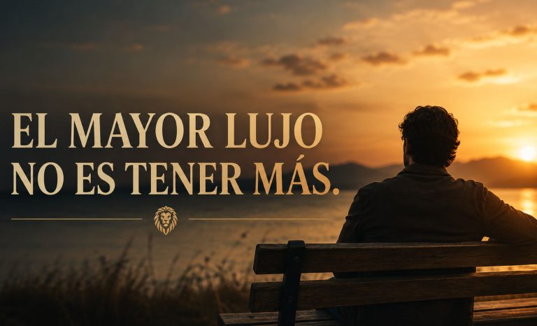 EL LUJO QUE CASI TODOS BUSCAMOS… EN EL LUGAR EQUIVOCADO