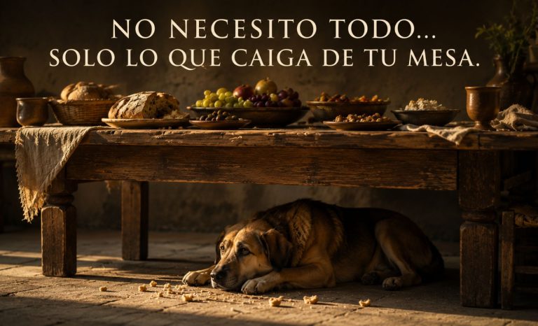Una migaja basta